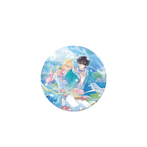 快看人鱼陷落云端派对系列兰波生日限定正版周边白楚年徽章纪念砖 - 图3