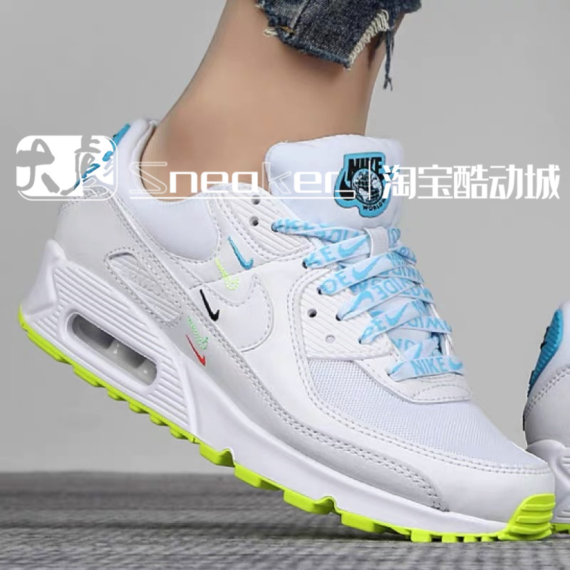 耐克2020秋新款女子 AIR MAX 90运动跑步鞋CK7069 CD0490 CT1030 - 图1