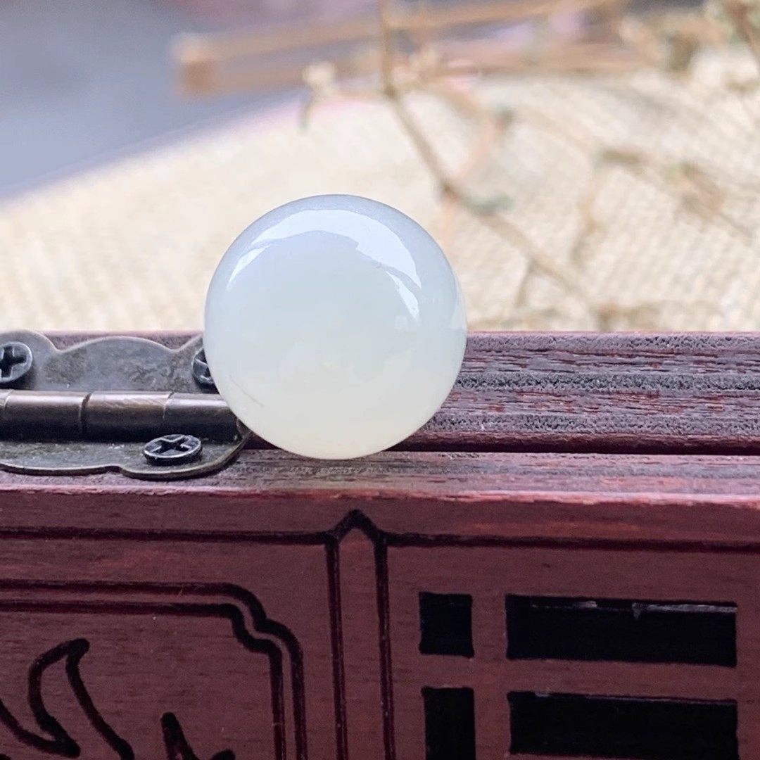 天然缅甸老坑翡翠冰种白冰高冰种圆珠子手串手链单颗散珠玉石配饰,淘宝优惠券,粉丝福利购,淘宝优惠卷