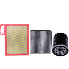 Масляный фильтр 适配比亚迪15-17秦机油滤芯空气滤芯空调滤芯三滤原厂升级滤清器