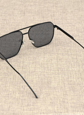 多边形大框墨镜男防紫外线太阳镜