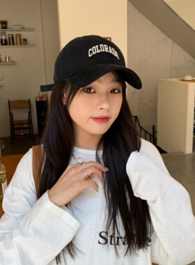 陈奶奶棒球帽百搭复古磨毛质感