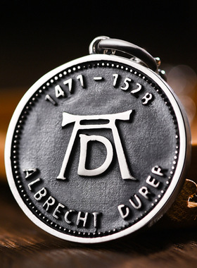 祈祷之手项链复古仿纯银男潮个性