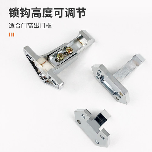 1061冷冻库凸门锁把手烘烤箱门锁工业碰锁6寸锁拉手冷库小门锁 - 图0