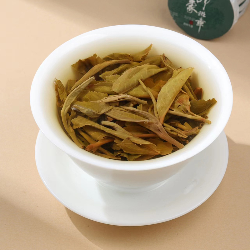 正宗云南印象班章普洱生茶老生茶小圆饼2021古树茶叶自己喝口粮茶-图2