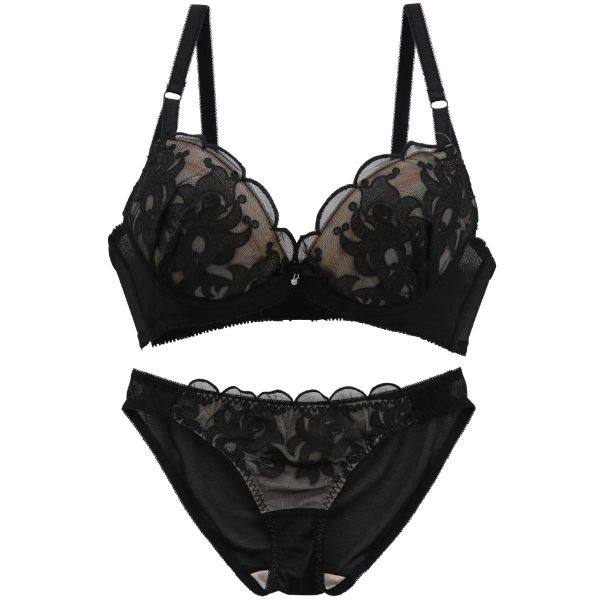 诗萝涵朵文胸套装b-f码absorle红 shirohato海外文胸套装