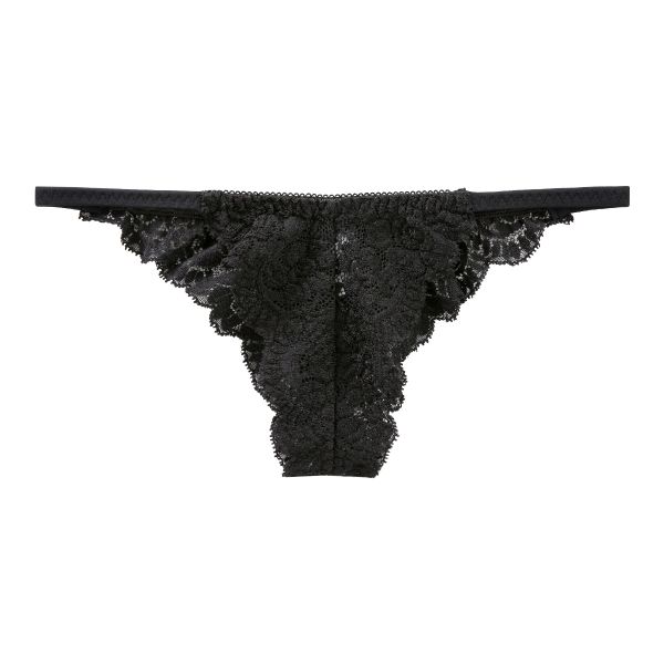 诗萝涵朵SHIROHATO丁字裤女日本制性感刺绣蕾丝细带诱惑低腰内裤 - 图3