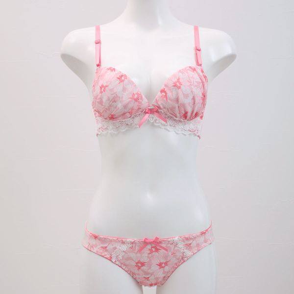 诗萝涵朵文胸套装a-d尺码美胸印花 shirohato海外文胸套装