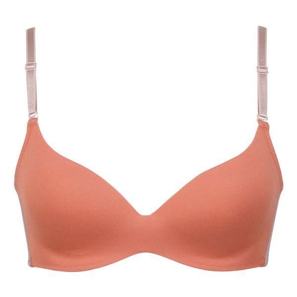 华歌尔wing女士无痕无钢圈吸汗文胸 shirohato海外文胸