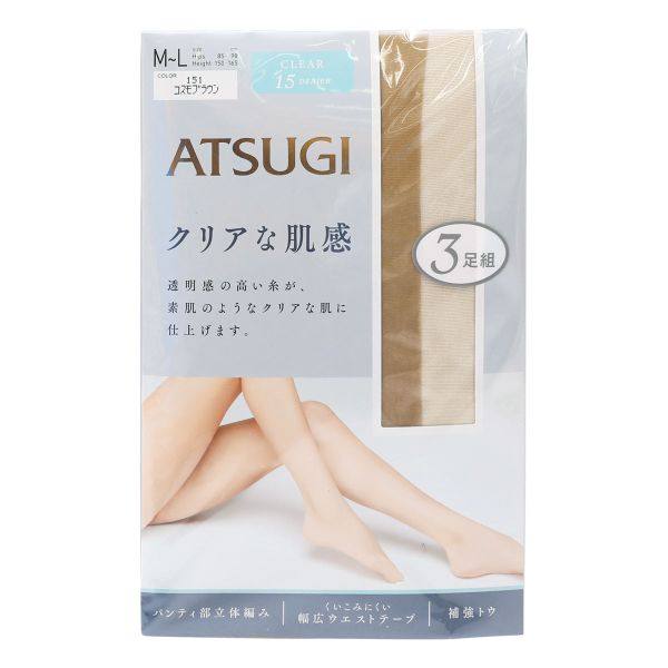 atsugi女士舒适贴身防静电薄连裤袜 shirohato海外连裤袜/打底袜