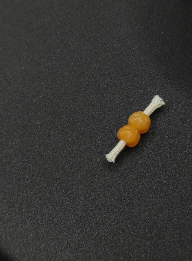 缅黄玉佛手小金刚配珠