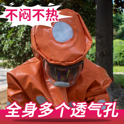 马蜂服防蜂衣防蜂服全套透气专用带风扇连体全身防护抓胡蜂防护服 - 图1