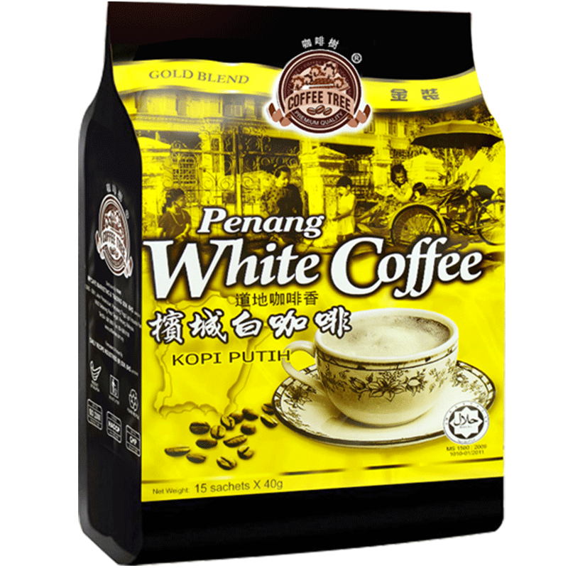 槟城白咖啡少糖penang White Coffee Less Sugar