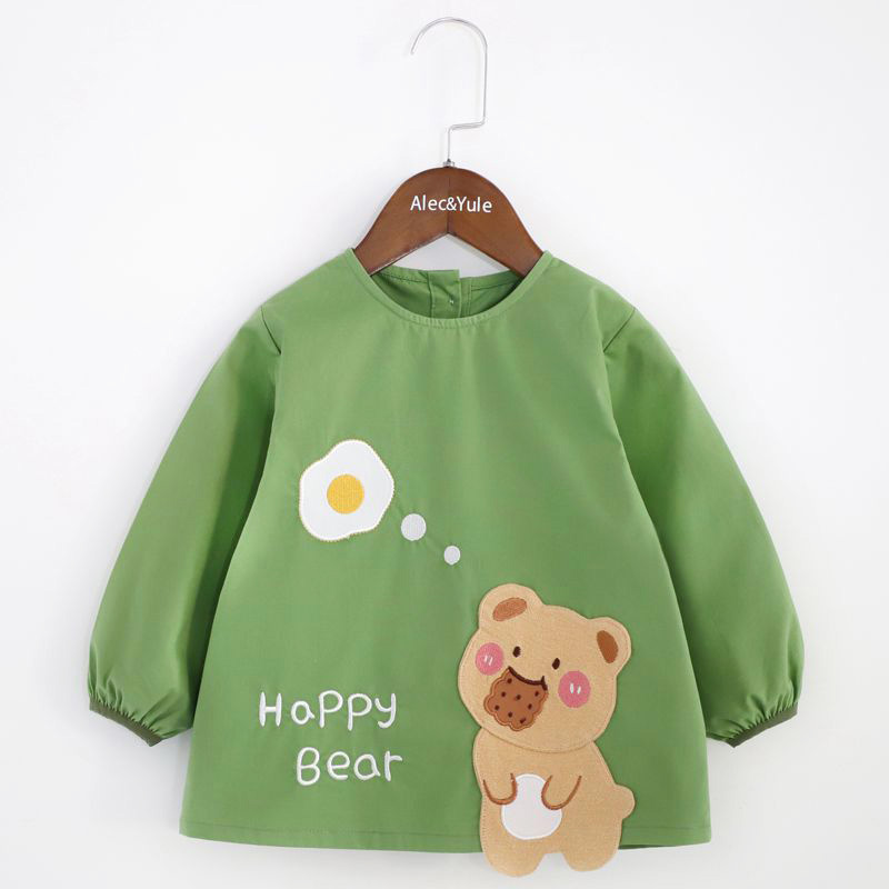 Axiheyue Biscuit Bear Children's Coverall Autumn and Winter Thin