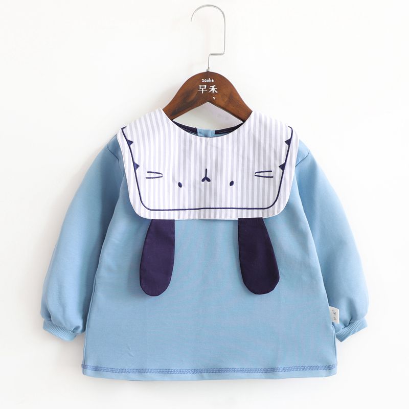 Reverse knitted soft baby eating ears