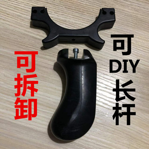 超音速元皮筋拖挂卡球圆皮乳胶管二级加速4股单卡珠户外塑料弹弓 - 图2