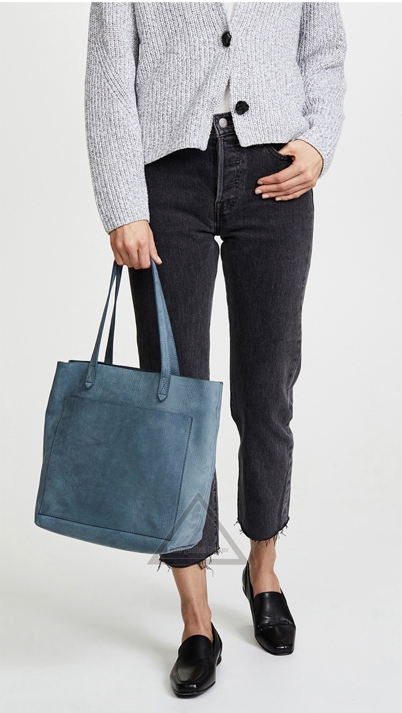 美国Madewell Medium Tote手提包牛皮单肩斜跨托特包女包中号2024 - 图2