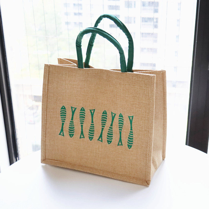 新款文艺简约小清新麻布手提袋女包包大容量上班通勤托特包手提包,淘宝优惠券,粉丝福利购,淘宝优惠卷