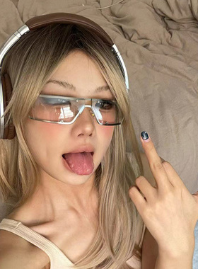 美式西海岸金属太阳镜女辣妹墨镜