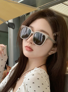 铆钉方圆脸显瘦偏光墨镜素颜网红