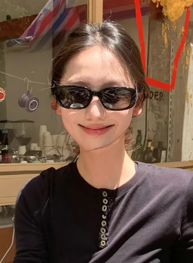 太阳镜2024新款窄框甜酷辣妹