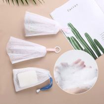 Foam Mesh Bag Wash Face Lait Frothing Hanging Finish Foaming Web Without Injury Skin Wash face savon Soap Beat bag