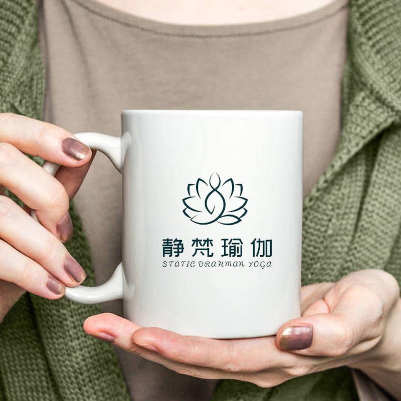 diy马克杯来图定制印照片定做广告杯白杯陶瓷水杯印logo生日礼物 - 图2