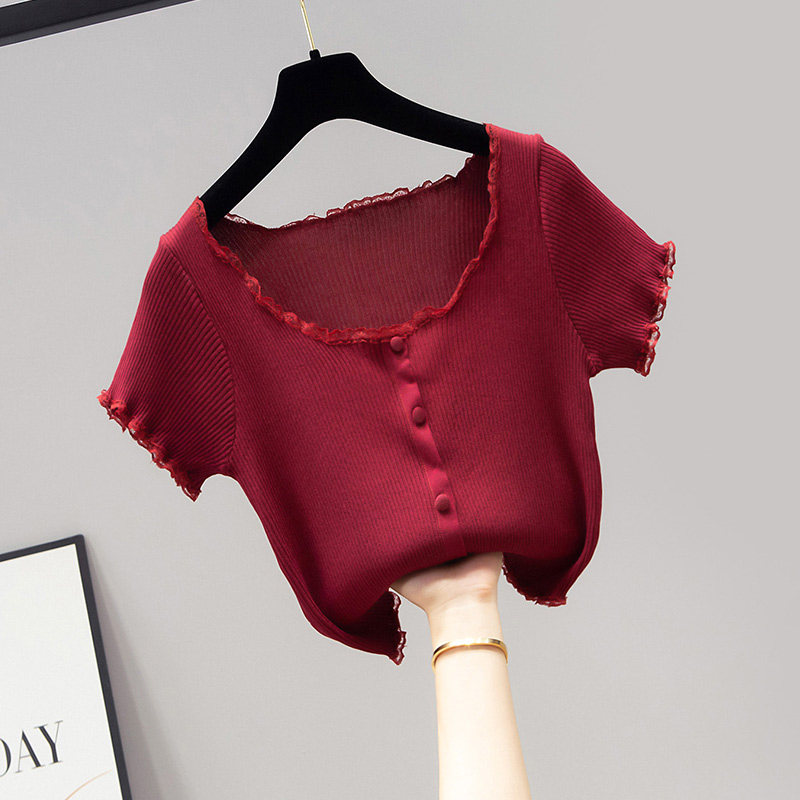 夏季冰丝紫色短袖2020年新款t恤 saronala莎欧娜拉T恤