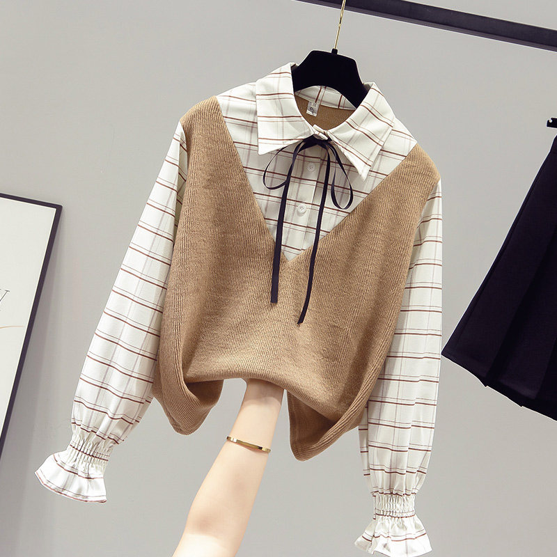 秋装2020年新款设计感小众女士衬衫 saronala莎欧娜拉衬衫