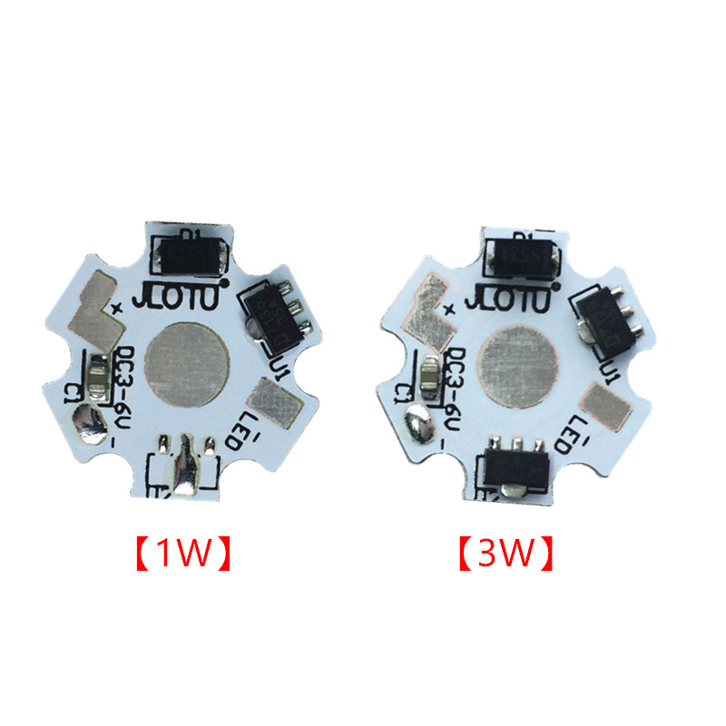 led灯珠恒流驱动电源电路板1瓦3W锂电池5V灯泡变压器恒流模块diy-图0