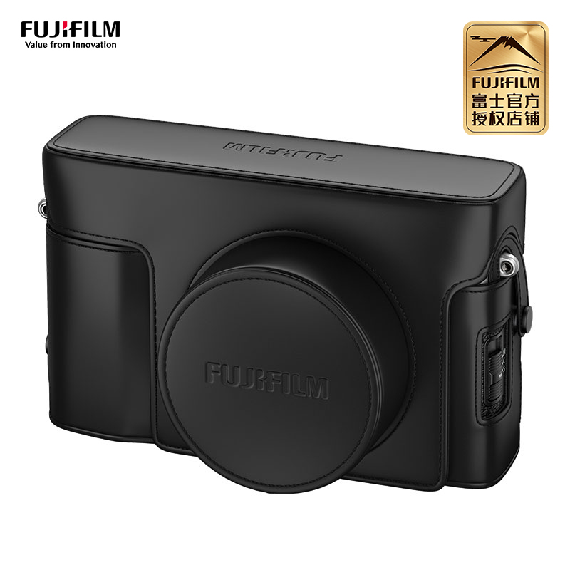 Fujifilm/富士配件LC-X100V原装皮革包适用X100VI x100v相机皮套