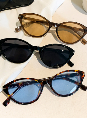 欧美风辣妹猫眼墨镜女高级感遮阳