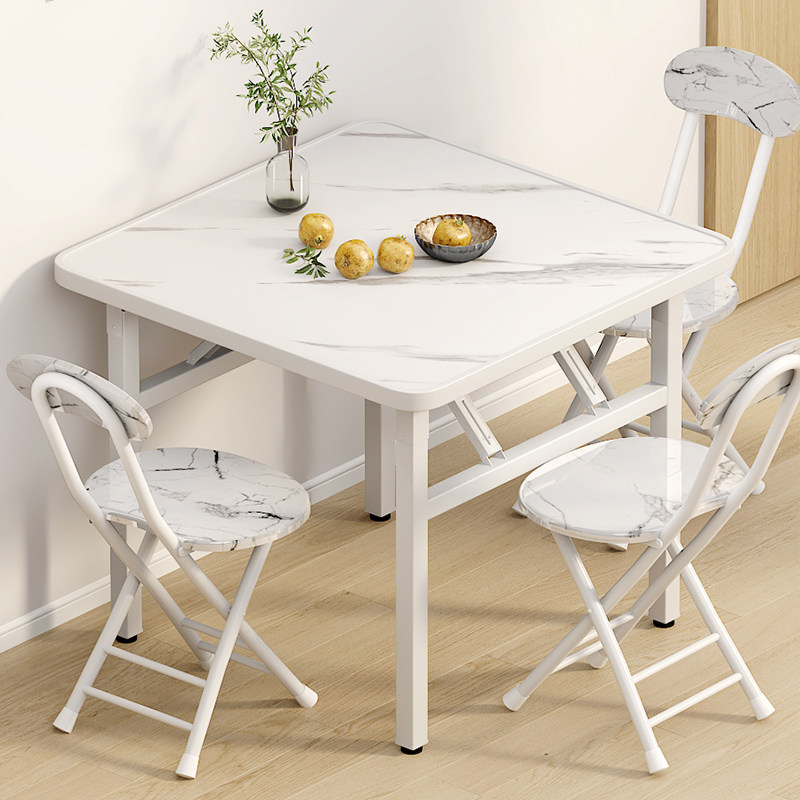 可折叠桌子摆摊家用小户型吃饭餐桌正方形客厅简易茶几方桌出租屋,淘宝优惠券,粉丝福利购,淘宝优惠卷