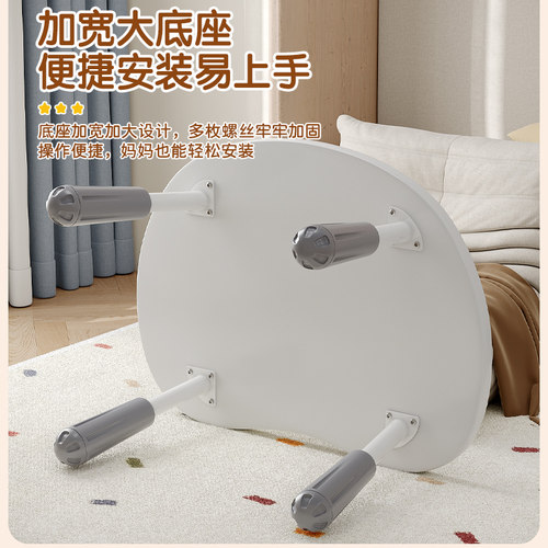 儿童花生桌家用桌手工学习阅读区宝宝早教可升降环保健康桌椅套装 - 图2