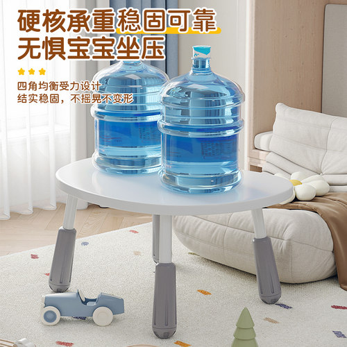 儿童花生桌家用桌手工学习阅读区宝宝早教可升降环保健康桌椅套装 - 图0