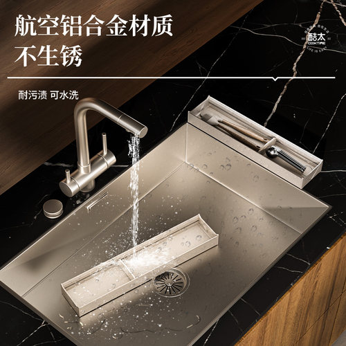 酷太厨房抽屉收纳分隔碗筷工具收纳盒抽屉内置刀叉筷子餐具置物架 - 图2