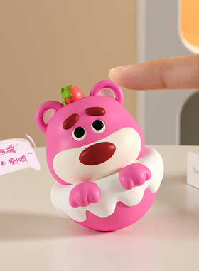 不倒翁桌面小摆件生日礼物送女生