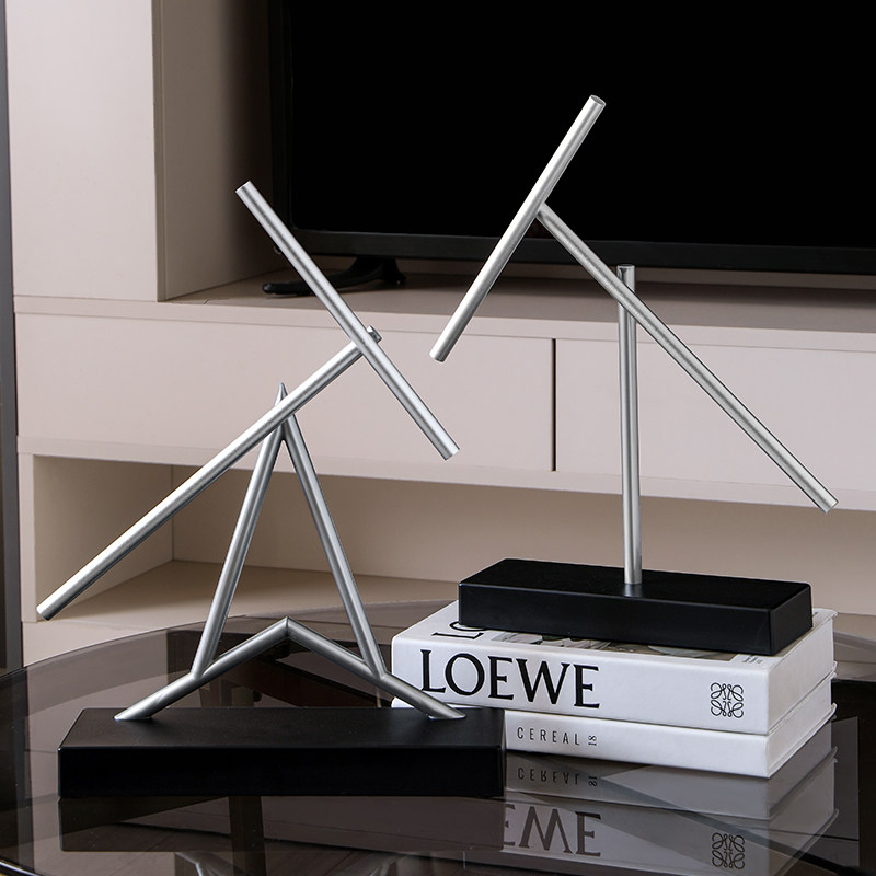 牛顿摆钢铁侠混沌摆永动机摆件高档创意商务礼品家居反重力模型 - 图2