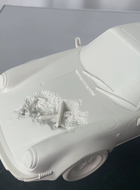 现代创意雕塑桌面摆件办公室书柜办公桌家居饰品汽车模型软装摆设