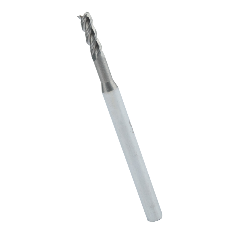 钨钢深沟铣刀长颈避空三刃小直径铝用钢用微小径立铣刀加长平底刀 - 图3