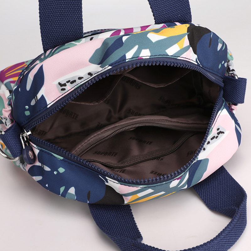 休闲女2023年秋新款单肩尼龙手提包 全城爱女士包袋