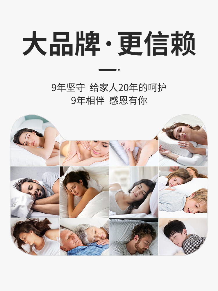 沃荷泰国进口天然乳胶枕助睡眠成人高枕头枕芯端午礼盒装献礼