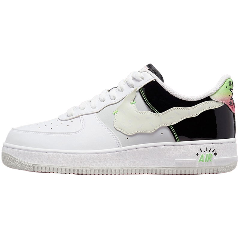 Nike Air Force AF1空军一号白绿灰帆白绿低帮休闲板鞋DV1229-111 - 图3