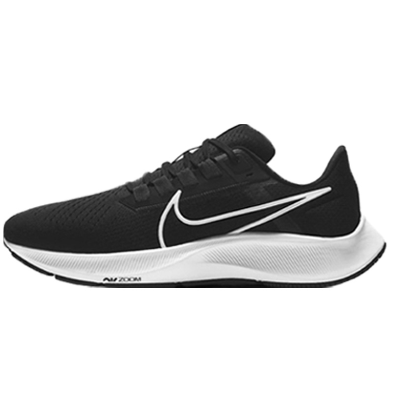 Nike Air Zoom Pegasus 38 飞马38 黑白减震舒适跑步鞋CW7356-002 - 图3