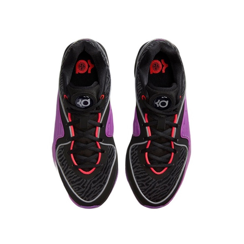 Nike KD16杜兰特16耐磨透气低帮实战篮球鞋黑紫 DV2916-002-图2
