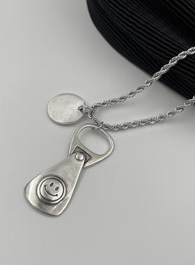 WHYBLUE复古易拉罐挂环吊坠男