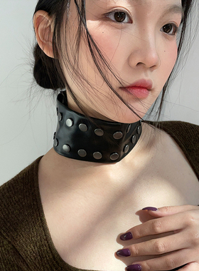 暗黑朋克风金属铆钉choekr