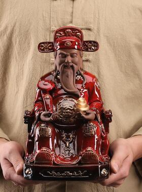 土地公财神爷开业礼品工艺摆件