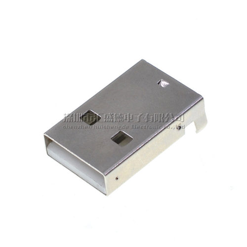 【和彬】USB 90度弯脚 USBA公头座 USB插座 插头 USB卧式座 10个 - 图3