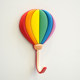 Rainbow Umbrella Balloon Sticky Hook without Punching Cute